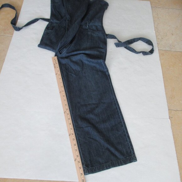 Anthropologie Paige Denim Jumpsuit Size S, Blue, pockets, Adj. Straps - Picture 10 of 14